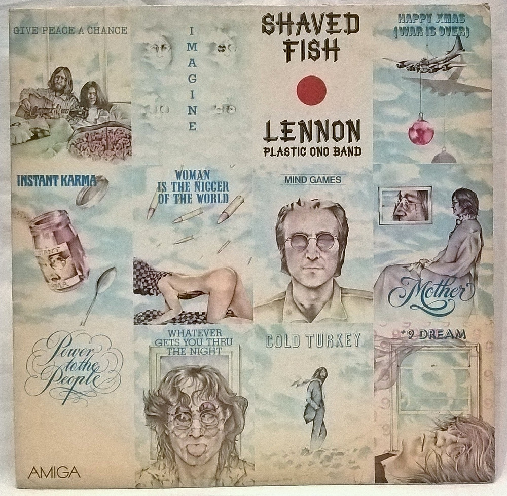 John lennons band on shaved fish