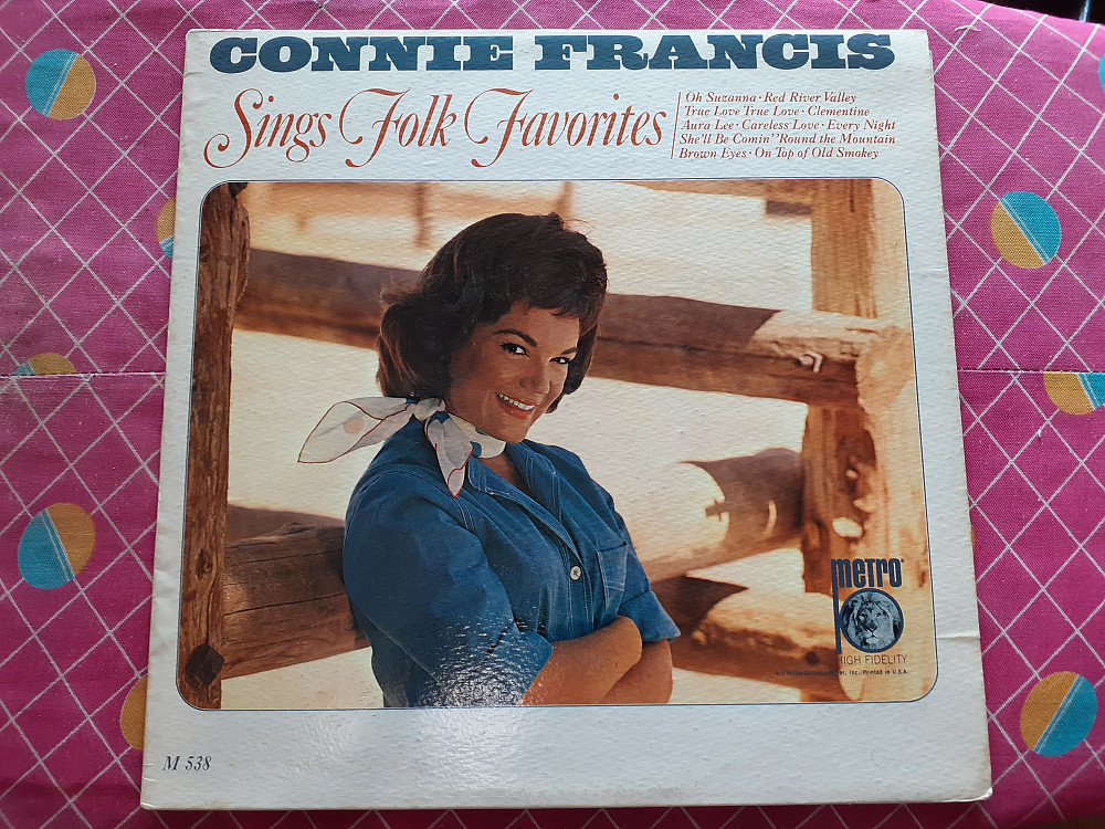 Lp Connie Francis Sings Folk Favorites