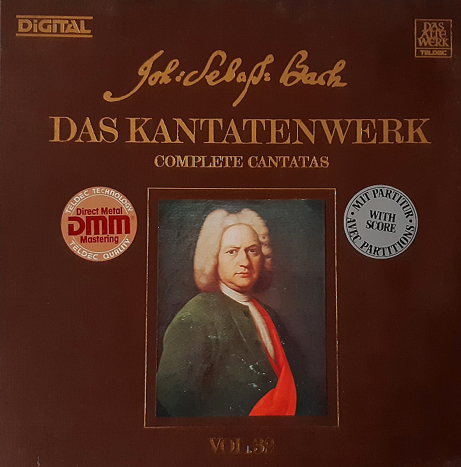 Johann Sebastian Bach Das Kantatenwerk Vol 32 BWV 128 131 2 LP Box