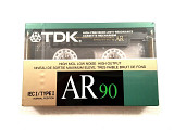 Аудиокассета TDK AR 90 Type I Normal position cassette