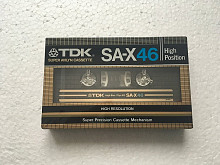 Аудиокассета TDK SA-X 46 Type II Chrome position cassette