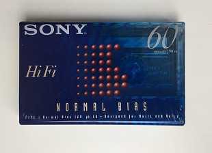 Аудиокассета Sony Hi-Fi 60 1996
