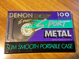 Аудиокассета Denon S-port Metal 100