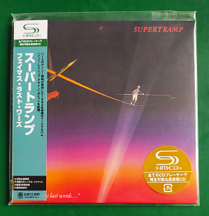 Supertramp ‎– "...Famous Last Words..." (CD Japan)