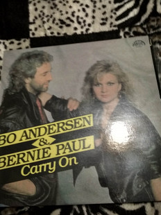 Bo Andersen & Bernie Paul. Альбом Carry on (LP)
