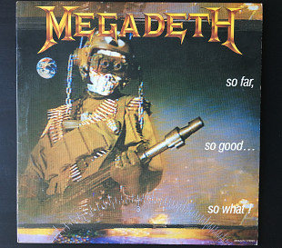 Megadeth ‎– So Far, So Good... So What!. 1986. Japan.