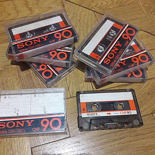 Аудіокассета, аудіо касета SONY CHF 90 та 60