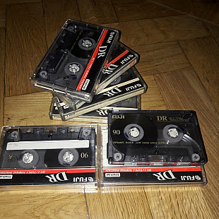 Аудиокассеты, аудио кассеты FUJI DR90