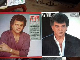 Conway Twitty 2lp "number. .."/borderline "1982/1987 mca usa