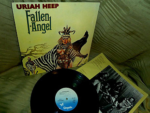 Uriah Heep Fallen Angel 1978 Chrysalis US VG+ / ~ NM