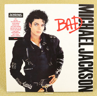 Michael Jackson ‎– Bad (Англия, Epic)