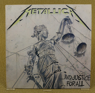 Metallica ‎– ...And Justice For All (Европа, Vertigo)