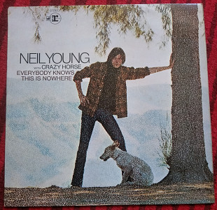 Neil Young 69 Everybody Knows This is Nowhere UK 70 issue LP