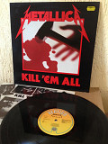 Пластинка Metallica "Kill 'Em All"