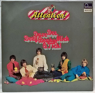 Dave Dee, Dozy, Beaky, Mick & Tich ‎– Attention! - 1965-71. (LP). 12. Vinyl. Пластинка. Germany.