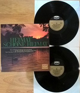 V.A. Folk World & Country - Heimat Schone Heimat - 1970. (2LP). 12. Vinyl. Пластинки. Germany.