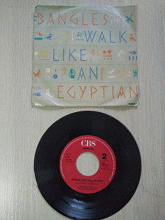 Bangles ‎– Walk Like An Egyptian\CBS ‎– CBS 650049 7\ 7", 45 RPM, Single, Stereo\Europe\1986\