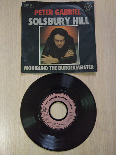 Peter Gabriel ‎– Solsbury Hill\Charisma ‎– 6073 392\ 7", Single, 45 RPM\Страна\Germany\1977\