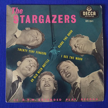 Сингл The Stargazers фирменная виниловая пластинка 1956 Made in England