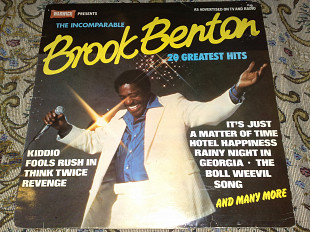 Виниловая пластинка LP Brook Benton - 20 Greatest Hits
