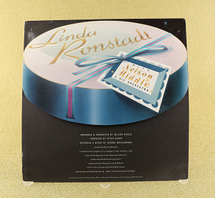 Linda Ronstadt With Nelson Riddle & His Orchestra ‎– Lush Life (Германия, Asylum Records)