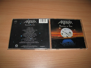 ANTHRAX - Persistence Of Time (1990 Island 1st press, USA)
