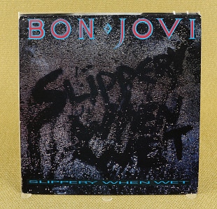 Bon Jovi ‎– Slippery When Wet (Англия, Vertigo)