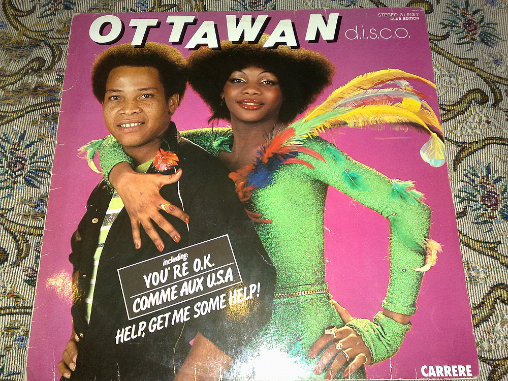 I. Солист группы оттаван. Пластинка оттаван. O (1980). Ottawan d i s c o.