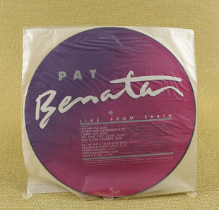 Pat Benatar – Live From Earth (Англия, Chrysalis) Picture Disc