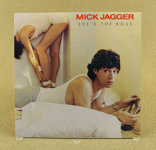 Mick Jagger ‎– She's The Boss (Англия, CBS)
