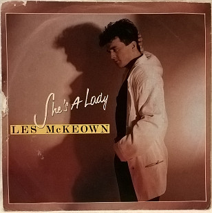 Les McKeown / Dieter Bohlen (She's A Lady) 1988. (LP). 7. Vinyl. Пластинка. Hansa. Germany