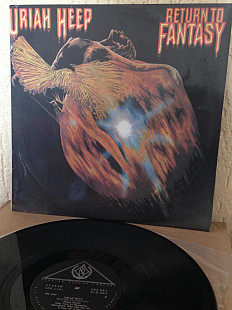 Пластинка Uriah Heep ‎ "Return To Fantasy"