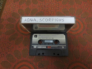 Аудіо касета рок-гурту «Scorpions» і поп-гурту «Aqua»