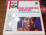 Виниловая пластинка LP Dinah Washington - Greatest Hits