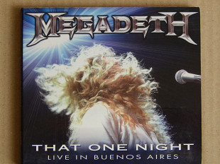 Megadeth ‎– That One Night: Live In Buenos Aires ( Image Entertainment – ID3081LTDVD, Mini-Poster, U
