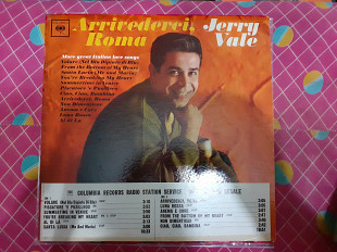 Виниловая пластинка LP Jerry Vale - Arrivederci, Roma (Promo Version)