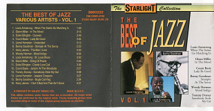 The Best Of Jazz Vol 1 The Starlight Collection 1993 Made in E.E.C.