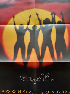 BONEY M BOONOONOONOOS ( HANSA 203 888 nb ) HALF-SPEED MASTERED with Giga Poster 1981 HOLL
