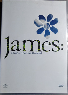 Фирменный JAMES - " Seven… The Live Concert "