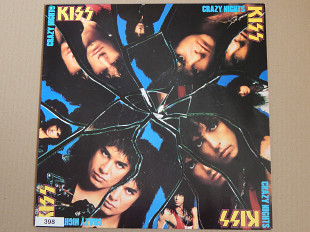 Kiss ‎– Crazy Nights (Mercury ‎– 832 626-1, Holland) insert NM-/NM-