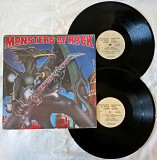 V.A. Мастер, Круиз, Черный Кофе, Э, С.Т. - Monsters of Rock USSR - 1992. (2LP). Пластинки. Russia.