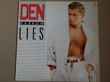 Den Harrow ‎– Lies (Baby Records ‎– BR 56120, Italy) insert NM-/EX+