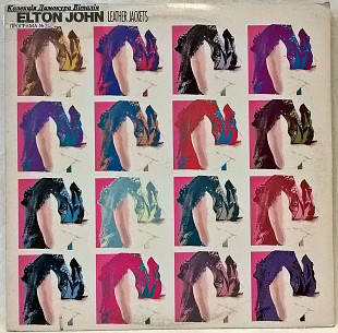 Elton John - Leather Jackets - 1986. (LP). 12. Vinyl. Пластинка. U.S.A.