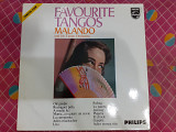 Виниловая пластинка LP Malando And His Tango Orchestra – Favourite Tangos