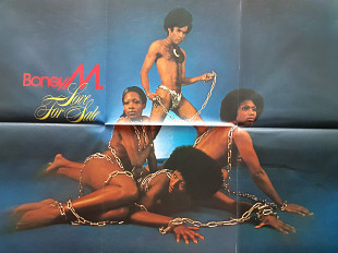 BONEY M LOVE FOR SALE ( HANSA OT 28888 ) with Giga Poster 1977 HOLL