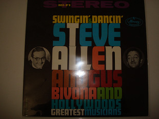 STEVE ALLEN AND AND GUS BIVONA- Swingin' & Dancin 1959 USA Jazz, Pop Big Band, Swing