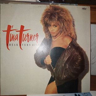 TINA TERNER ''BREAK EVERY RULF' 'LP INDIA