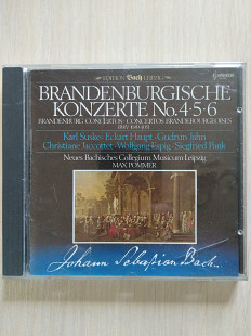 Johann Sebastian Bach - Brandenburgische Konzerte No.4-5-6\Capriccio – 10 042 CD\ Germany