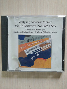 W. A. Mozart - Violinkonzerte No. 3 & 4 & 5\ CD\ Germany \1996