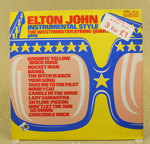 Westminster String Quartet ‎– Elton John Instrumental Style (Англия, Contour)